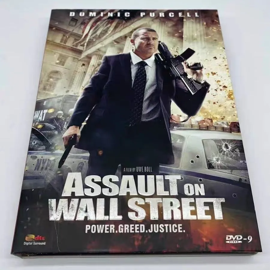 Invasion of Wall Street 2013 Action Movie Ultra HD DVD 9 Movie