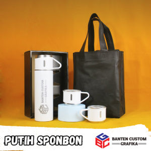Paket Hampers Tumbler Sultan Custom Desain Kado Hadiah Free Grafir Nama dan Logo