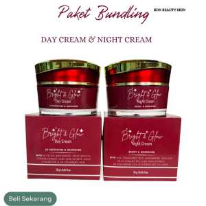 PAKET FLEK BANDEL RDN Beauty Bright & Glow bundling day cream & Night Cream