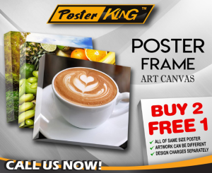 BANNERKING CANVAS PRINT/POSTER CANVAS / BUY 2 FREE 1 OFFER  /CUSTOM PHOTO