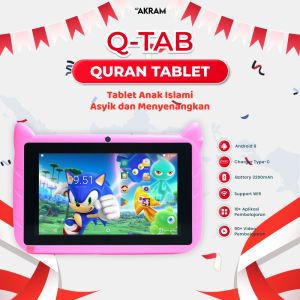 (BUY 1 GET 10 ) QTAB Q-TAB QURAN TAB TABLET ANAK ISLAMI AL AKRAM