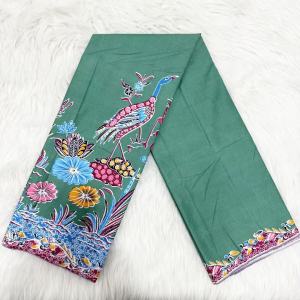 ผ้าถุง ผ้าถุงคุณภาพดี ผ้าถุงลายพิมพ์ ผ้าถุงปาเต๊ะ batik กว้าง 2 เมตร เย็บเรียบร้อย V.1  มีเก็บเงินปลาย