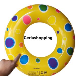 pelampung ring polkadot anak usia 3-10 th