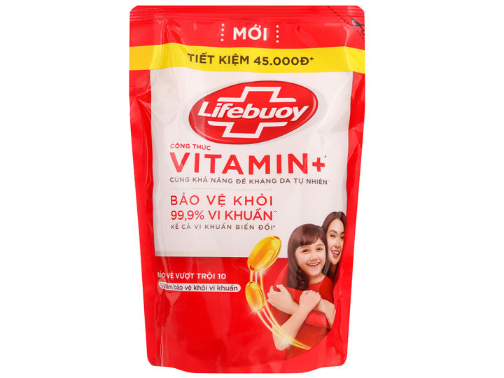 Sữa tắm Lifebuoy bảo vệ vượt trội bịch 784ml | Lazada.vn