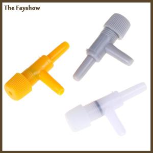 [The Fayshow] 10ชิ้นท่อลมสำหรับตู้ปลาวาล์วควบคุมการไหลปริมาตรถังปั๊มลมออกซิเจน