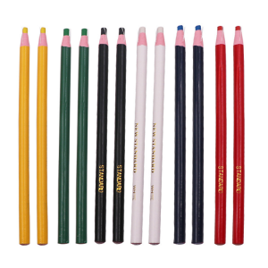12Pcs Cut-Free Hand Torn Pencil Colorful Sewing Mark Pencil Sewing Pull Line Crayon