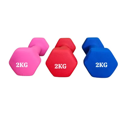 Tạ Tay Bọc Cao Su Loại 1 KG - 5KG - Tập Gym Thể Thao Tại Nhà Phòng Tập