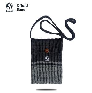 Tas Rajut HP Warna Combi / Selempang Wanita Rajutan Terbaru