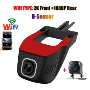 WIFI Car DVR Dash Cam 4K/2K/1080P Full HD Loop Recording Front And Rear Dashcam Car Video Recorder G-sensor