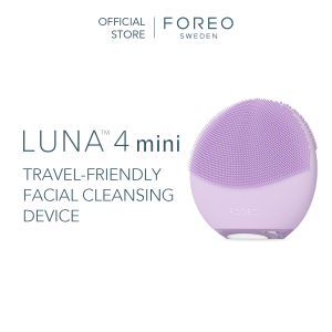FOREO LUNA 4 Mini Face Cleansing Brush & Face Massager - Premium Face Care | Simple Skin Care Tools | For All Skin Types