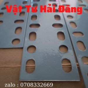 (dài 35cm-40cm-45cm-50cm)Thanh sắt la v lỗ bản rộng 6cm x dày 15li