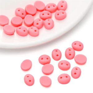 อะคริลิกสีสันจมูกหมูนิรภัยทำจากพลาสติก20ชิ้น9X8มม. ลูกปัดเย็บรูปจมูกสัตว์รูปวงรีสำหรับตุ๊กตาลูกหมูงานฝีมือแบบทำมือสำหรับเด็กๆของเล่นอุปกรณ์เสริมจมูก