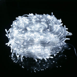 ไฟกระพริบ led 100 ดวง ไฟตกแต่ง led ไฟประดับ led ยาว 10m ไฟแต่งสวนกลางแจ้ง ไฟหิ่งห้อย ไฟหยดน้ำ ไฟปีใหม่ ไฟคริสมาสต์ พร้อมส่ง