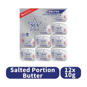 SCS Salted Portion Butter 12 x 10G