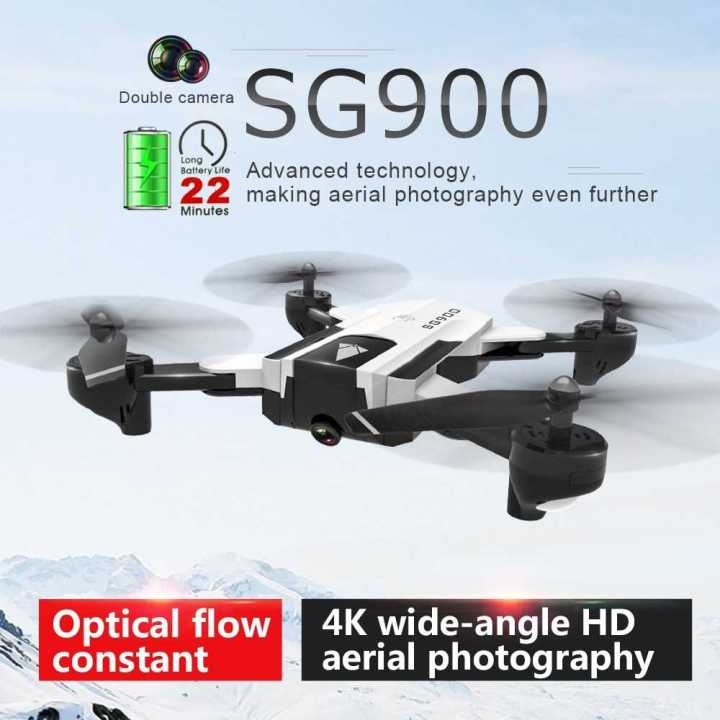 SG900 RC Drone with Camera 4K 22mins Flight Time RC Quadcopter