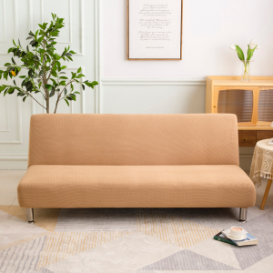 HOMEPO【COD】Thicken Armless Sofa Bed Cover stretchable S/M/L SIZE Single Sofa Cover small sofa chair cover Anti-Slip Sofa Cover