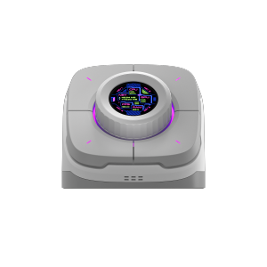 COLOLIGHT COLO PLAY Cyberpunk Desktop Controller Dekstop Clock PC Secondary Screen Custom Keypad Retro Game Console