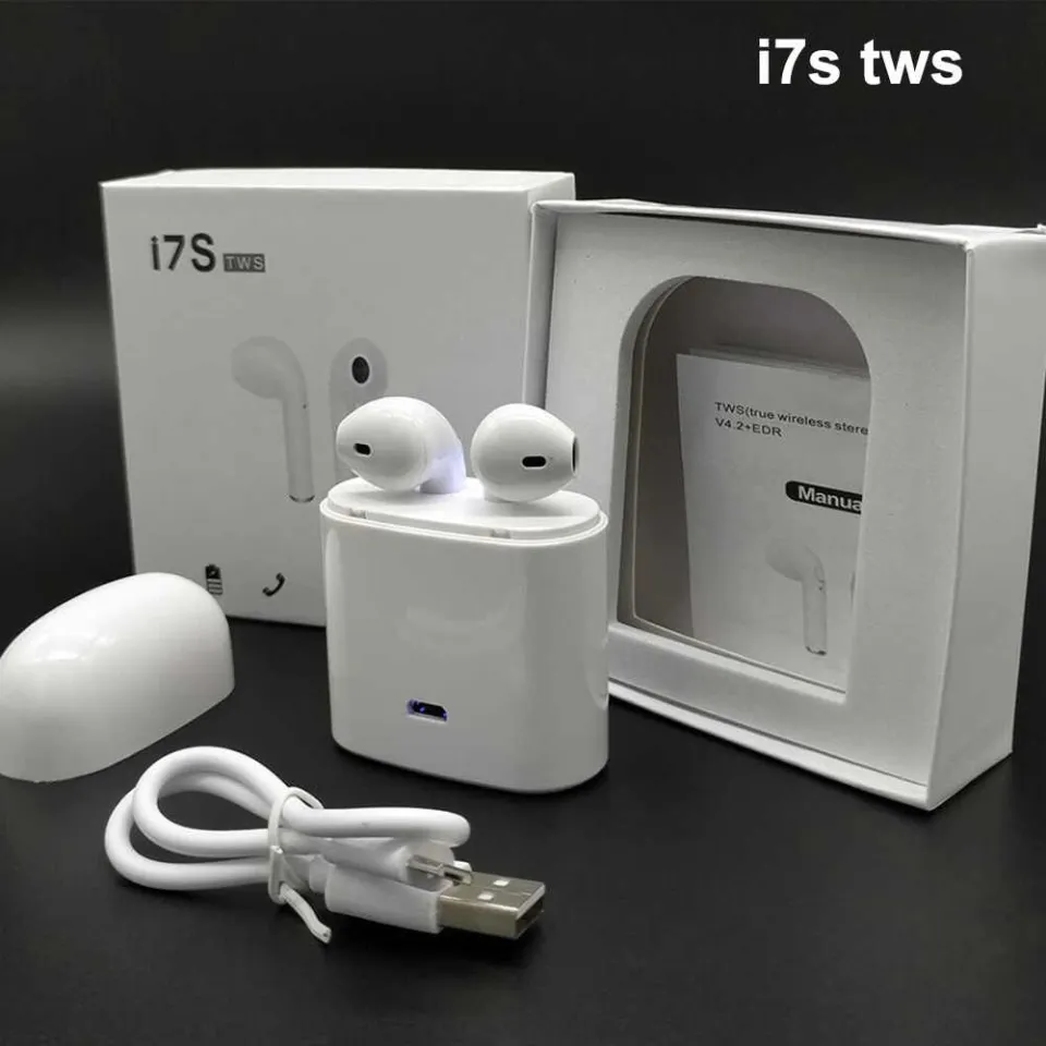 Headset I7S TWS Wireless Earbuds Mini Bluetooth Stereo Headset