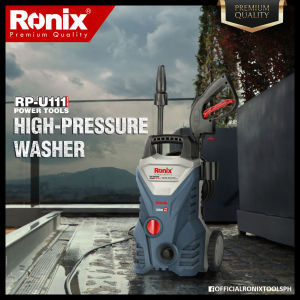 New Arrival! 🇩🇪 Ronix New Model RP-U111 High Pressure Washer 110BAR-1400W Auto Car Wash Machine Universal Car Washer Universal Motor
