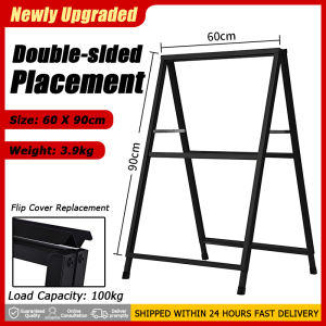 ⚡24hour delivery⚡banner stand holder poster display stand poster board poster stand display holder single-sided double-sided no toppling 广告架子