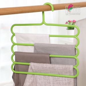 Gantungan hijab 5 susun hanger baju 5 susun multifungsi SGA RT100