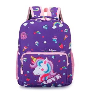 School bag for kids girl 3-6 Years Old Kindergarten Backpack   waterproof Cartoon student large capacity backpack