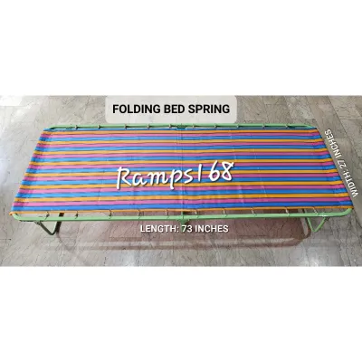 Marigold Heavy Duty Nylon Folding Bed LOCAL MADE