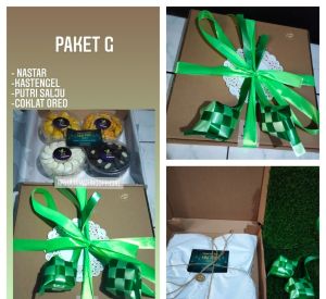 Parcel Kue Lebaran Isi 4 Toples Parcel Kue Kering Lebaran Hampers