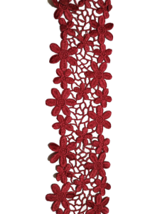 Renda Bordir Roll Murah Motif Madona Lebar 10 cm