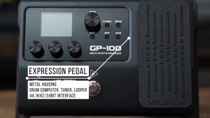[Chinese Version] Valeton GP-100 Guitar Bass Amp Modeling IR Cabinets Simulation Multi Language Multi-Effects with Expression Pedal StereoFast shipping