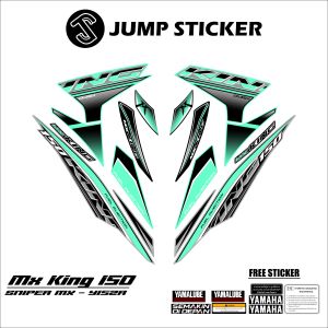 Stiker striping mx king 150 grafis variasi 027
