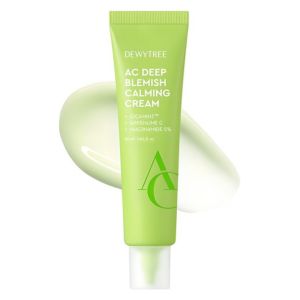 Dewytree AC Deep Trace Soothing Cream 60ml – Korean Gel Moisturizer for Blemishes Sensitive Skin & Deep Hydration