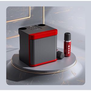 Jiditech Wireless Bluetooth Speaker with mic 3D Stereo Amplifier Portable Speaker Dual Microphone