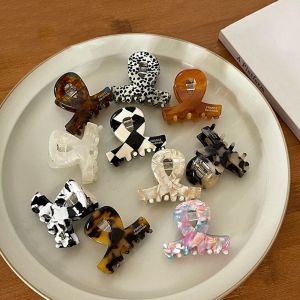 PTK52 เครื่องหนีบผมขนาดเล็ก หอมหวาน การพิมพ์ กิ๊บติดผมเด็ก เรขาคณิต คลิปจับผม กระดานหมากรุก เครื่องประดับผมผู้หญิง กรงเล็บผมขนาดเล็ก ปิ่นปักผมสไตล์เกาหลี กิ๊บติดผมน่ารัก