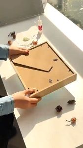 Flower Frame Shadow Box For Dried Flower Wooden Flower Frame Preservation PAZU