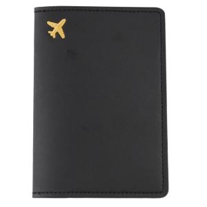 Practical PU Leather Passport Wallet with Elegant Embroidery Passport Protective Case Travel Essential Card Organized