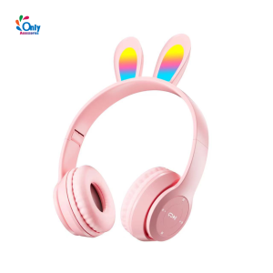 OAC P47R CAT EARS HEADSET headphone Hf bando telinga kucing LED BANDO BLUETOOTH wireles GAME HEADSET G-P47R LED wireles super bass