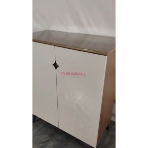 (FREE INSTALLATION) Furnimall Shoes Cabinet Modern Storage Rack Almari Kasut Wooden Cabinet Home
