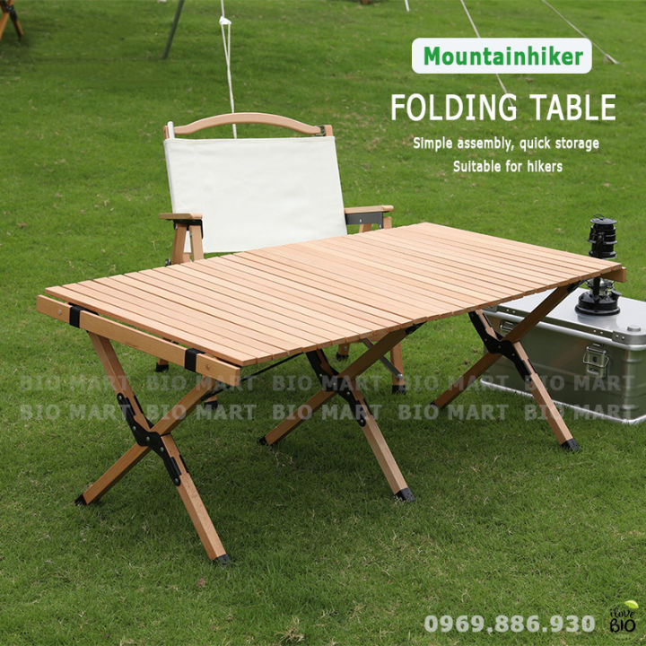 Bàn Gỗ Cắm Trại Dã Ngoại Moutainhiker Gấp Gọn – Bàn Gấp Dã Ngoại Du ...