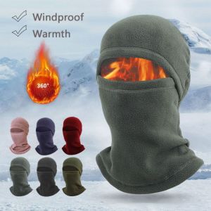 OUREAL Windproof Full Face Neck Winter Accessories Warmth Balaclava Cycling Headgear Hat Headwear Polar Fleece Riding Outdoor Sports