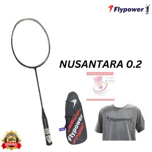 RAKET BADMINTON BULUTANGKIS FLYPOWER NUSANTARA 0.2 EDISI 20TH FLYPOWER