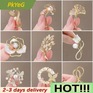 PkYeG Fashion Lovely Birds Butterfly Flower Brooches For Women Coat Dress Lapel Pin Anti-glare Fixed Sweater Clothing Accessories Gifts