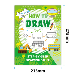 Step-by-Step Drawing for Kids Ages 3-8 Learn to Draw Animals Cartoons with Easy Techniques Fun Coloring Activity Early Education Learning Gift