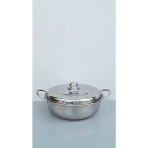 Nồi Lẩu Inox 1 Ly Vũ Khải LP - Dùng Được Mọi Loại Bếp Tiện Dụng - Kích Thước 22 24cm