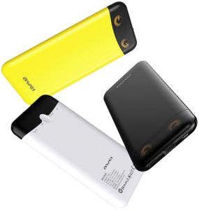 AWEI P68K 10000mAh Ultra Thin Touch Switch Fast Charging Power Bank