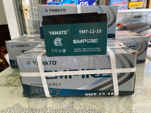 bình ắc quy xe đạp điện YAMATO (12V - 15Ah) hàng cao cấp EMPIRE dung lượng cao độ bền cao bền bỉ