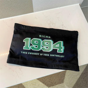 oobest บราหนึ่งชิ้นเสื้อเอวลอยแฟชั่นสำหรับผู้หญิงระบายอากาศได้ดีสำหรับผู้หญิงบราไร้สายเกาะอก