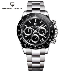 [Original]New PAGANI DESIGN Brand Original mens watches date wristwatch man business quartz watch men sports steel waterproof watch 2025