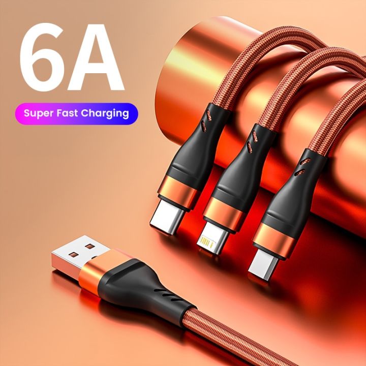 Olaf 6A 100W Usb Type C Cable Fast Charging For 13 USB C Cable For