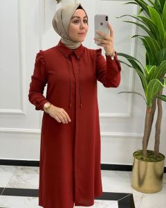 Balqis Tunik Desain Modern Premium High Quality - atasan wanita muslimah KEKINIAN VIRAL 2023